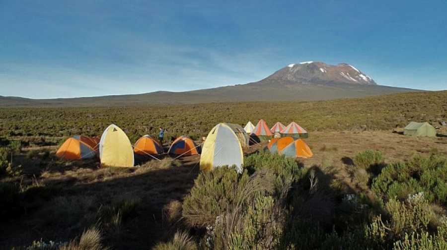 6 DAYS SHIRA ROUTE  KILIMANJARO